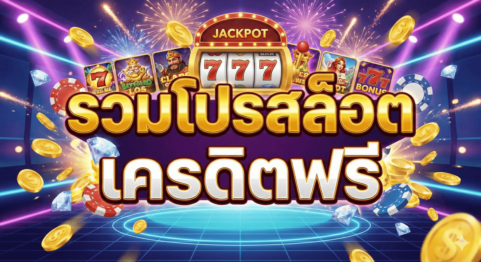 รวมโปรสล็อต เครดิตฟรี