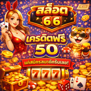 สล็อต 66 เครดิตฟรี 50 ทดลองเล่นง่าย สนุกได้แบบสบายใจ