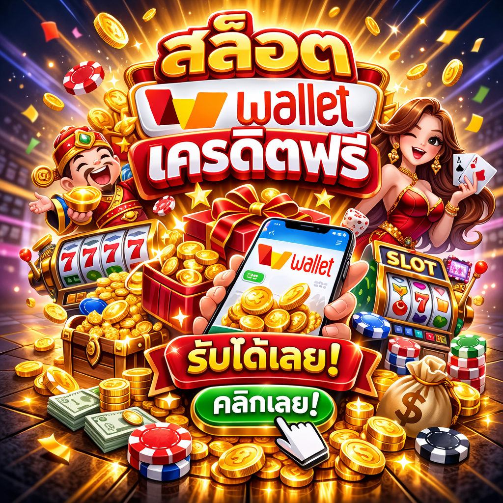 สล็อต wallet เครดิตฟรี คืออะไร ทำไมถึงมาแรง เจาะลึกสล็อตยุคใหม่ที่ใช้ง่าย