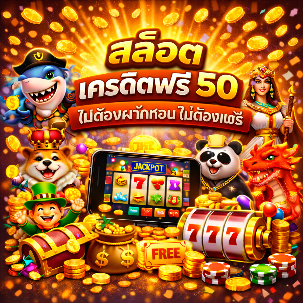 สล็อต เครดิตฟรี 50 ไม่ต้องฝากก่อน ไม่ต้องแชร์ คืออะไร ทางเลือกเล่นสล็อ