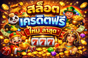 สล็อต เครดิตฟรี ใหม่ ล่าสุด