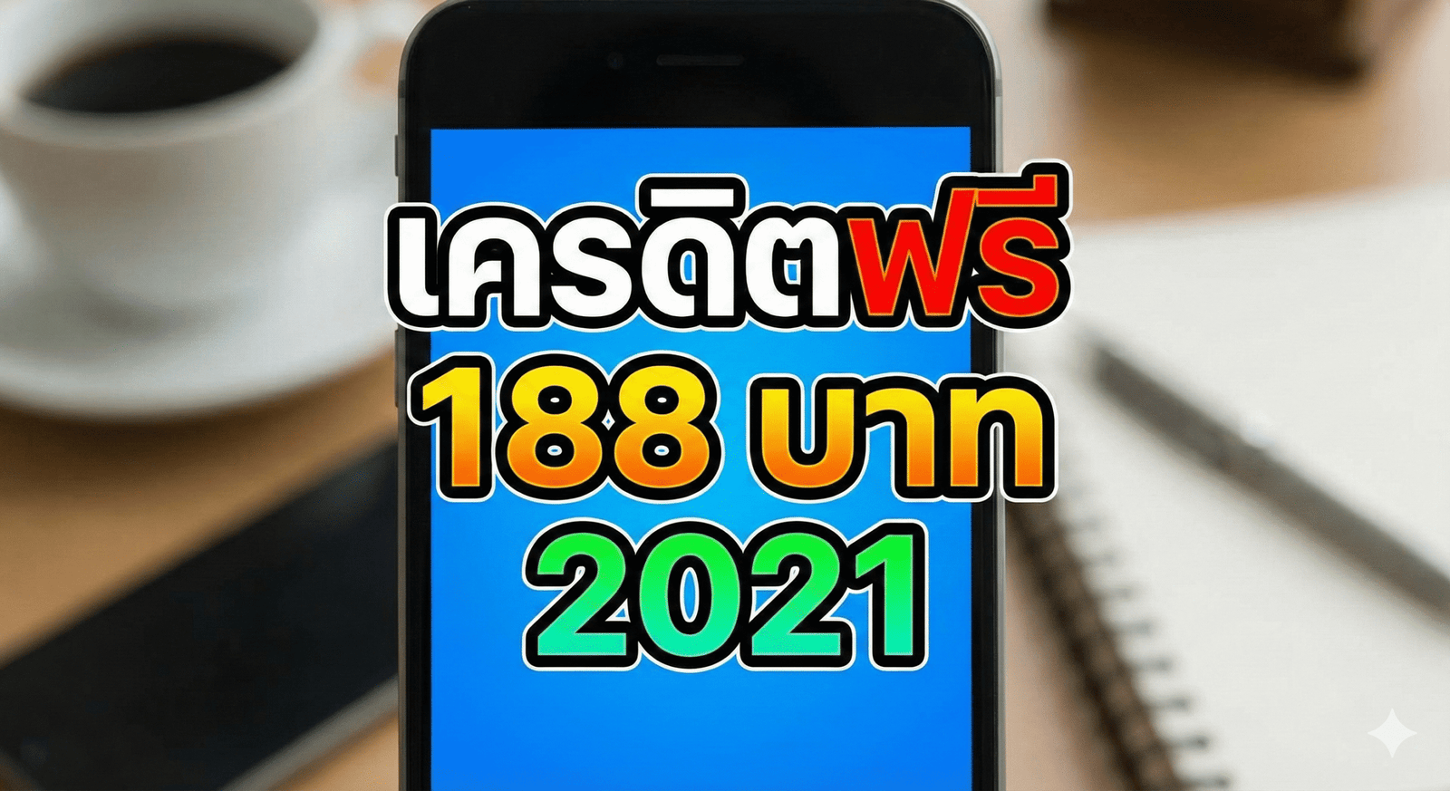 เครดิตฟรี 188 บาท 2021