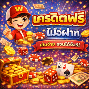 เครดิตฟรี ไม่ต้องฝาก | เริ่มเล่นง่าย ทดลองระบบได้ สบายใจ