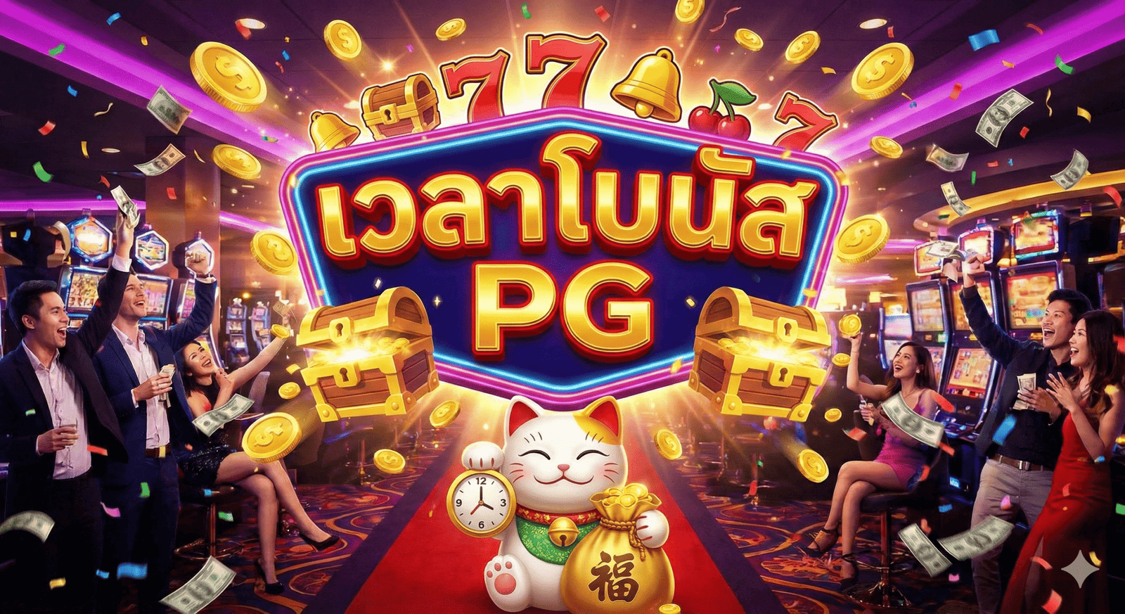 เวลาโบนัส pg