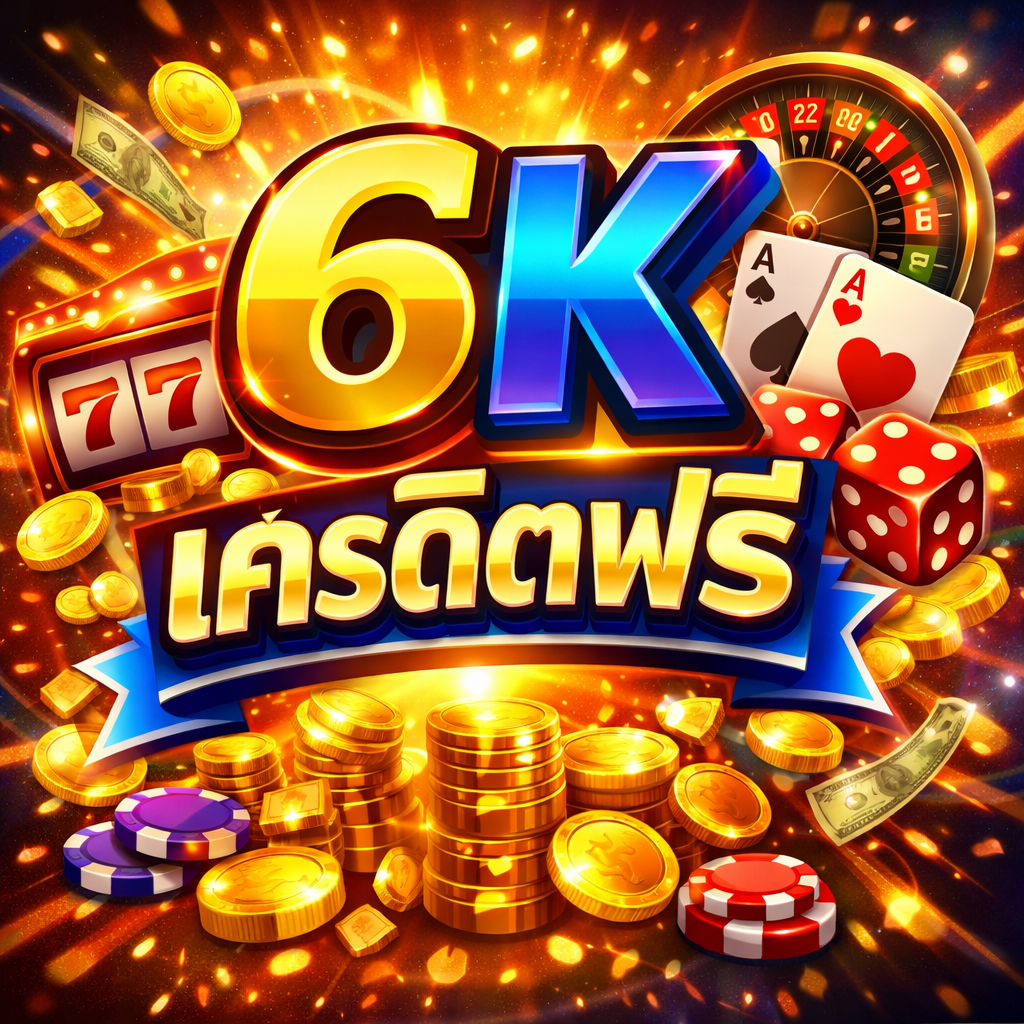 6k เครดิตฟรี