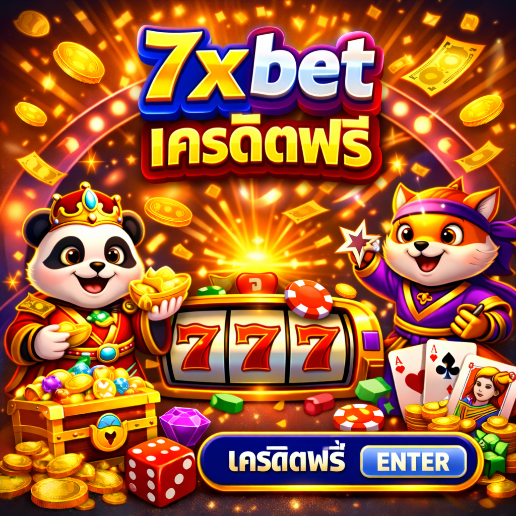 7xbet เครดิตฟรี โปรสล็อตทดลองเล่นยอดนิยม สมัครง่าย เล่นฟรี ลุ้นถอนจริง ปี 2026