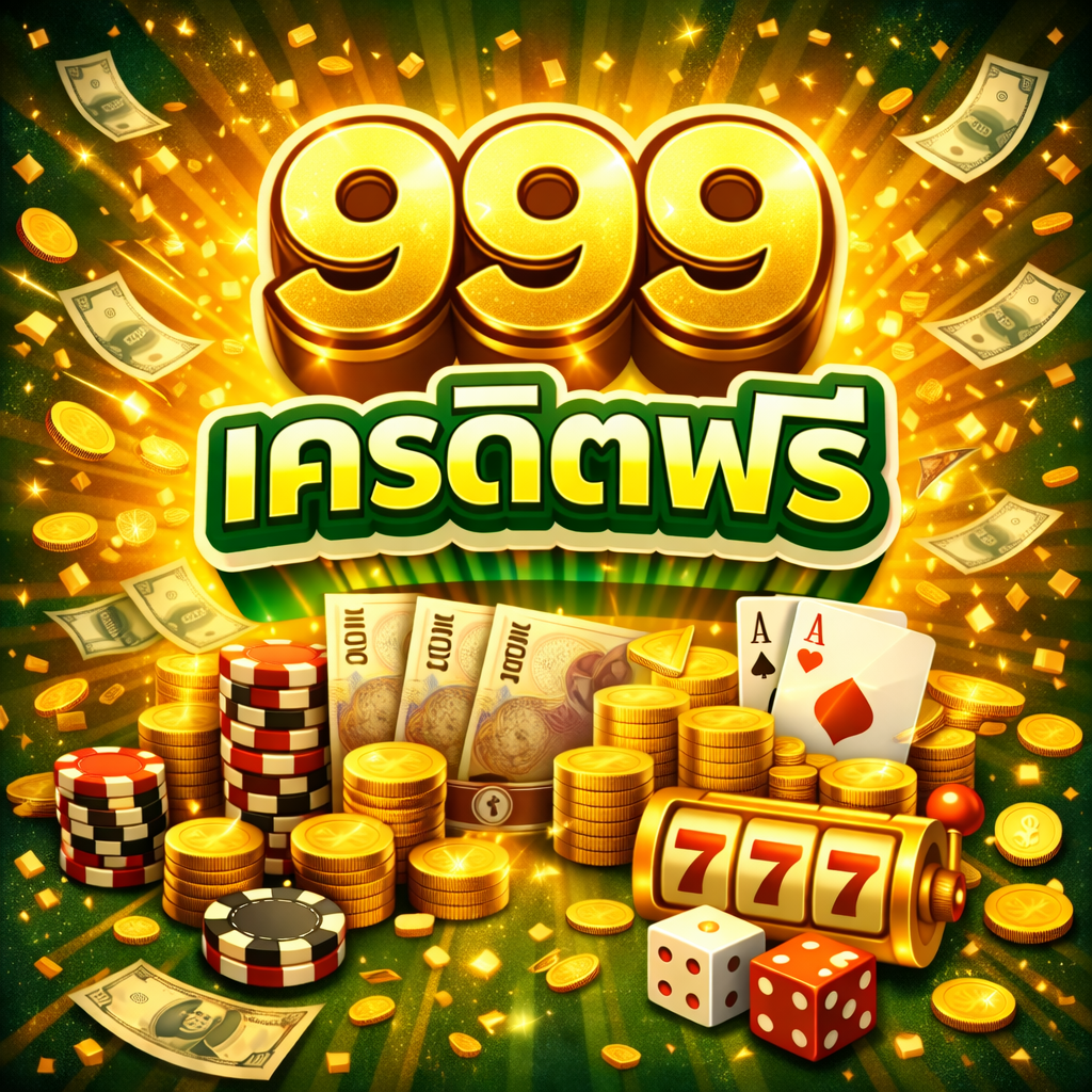 999เครดิตฟรี โปรสล็อตมาแรง ทดลองเล่นสล็อตฟรี สมัครง่าย ไม่ต้องฝาก