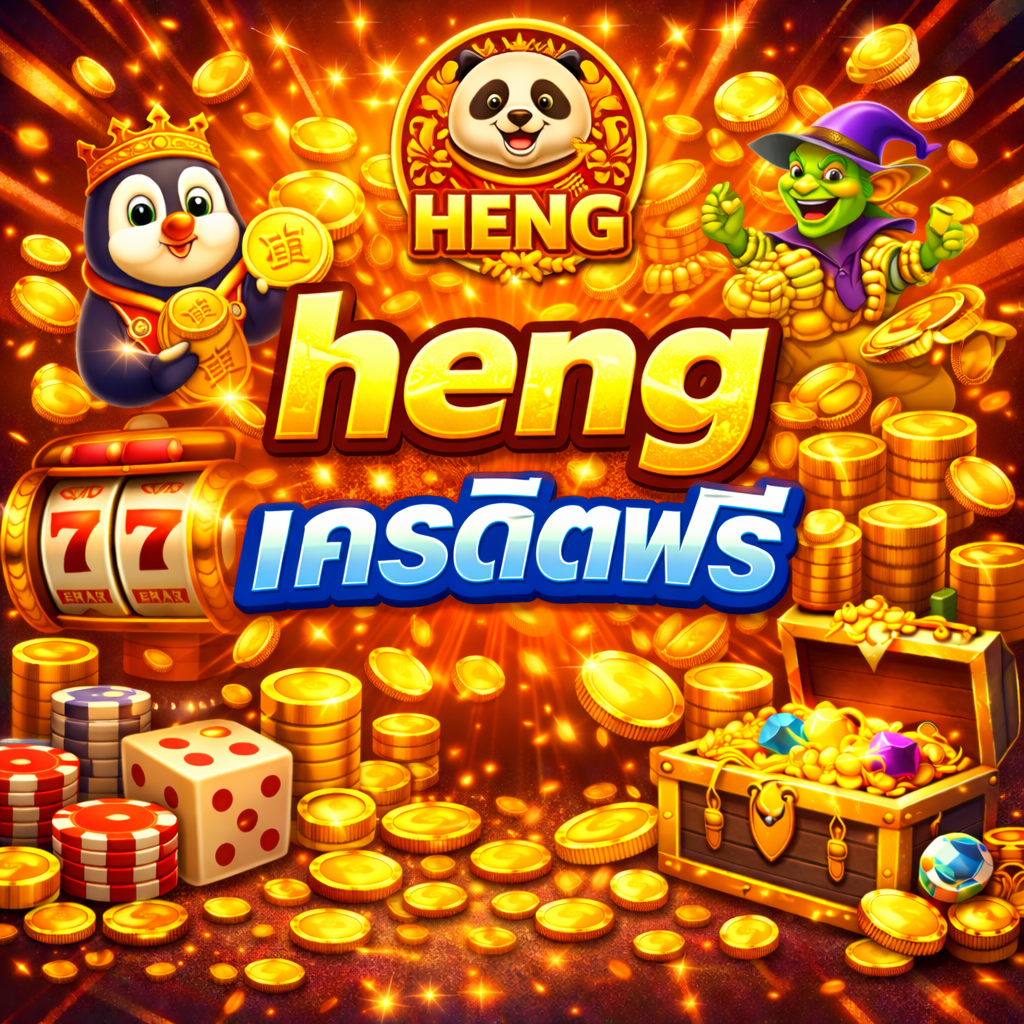 Heng เครดิตฟรี โปรสล็อตมาแรง ทดลองเล่นสล็อตฟรี ลุ้นถอนจริง อัปเดตล่าสุด 2026