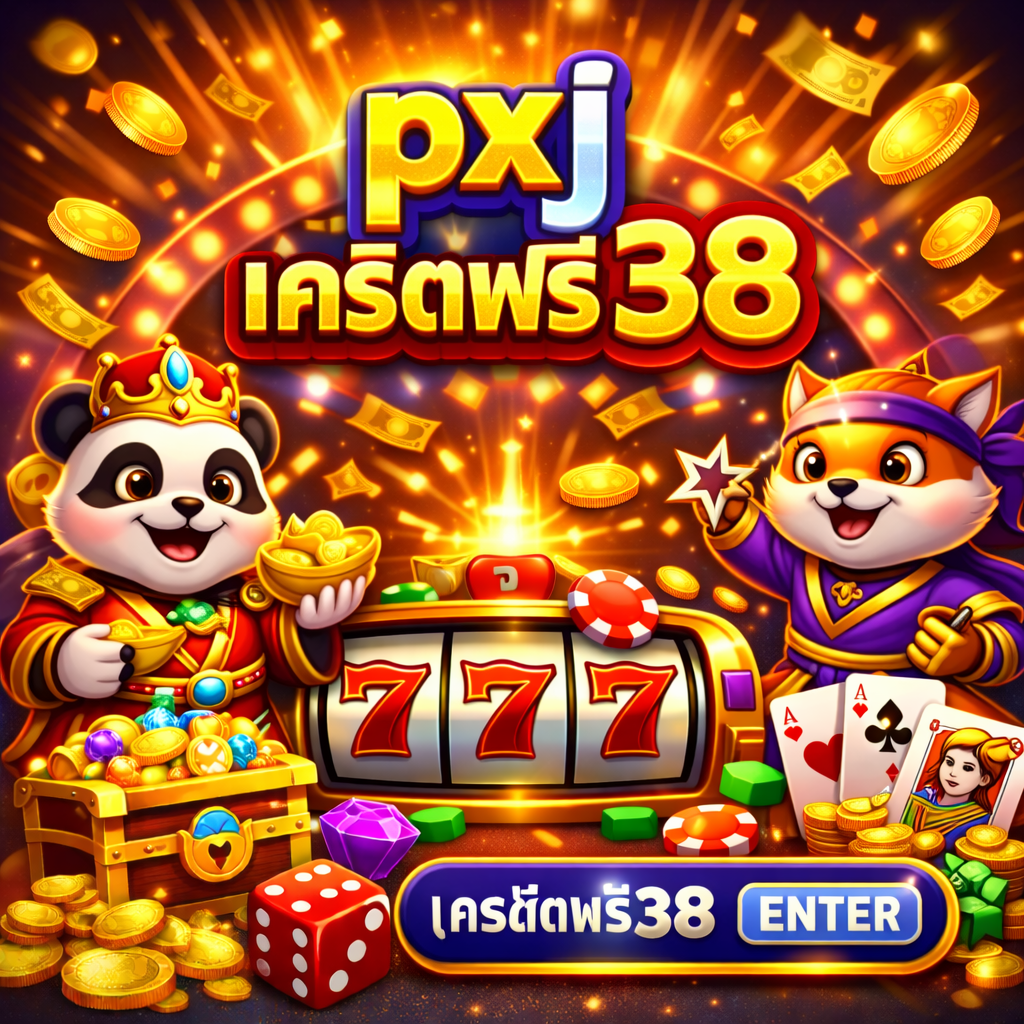 PXJ เครดิตฟรี 38 โปรสล็อตทดลองเล่นยอดนิยม เล่นฟรี ลุ้นถอนจริง อัปเดตปี 2026