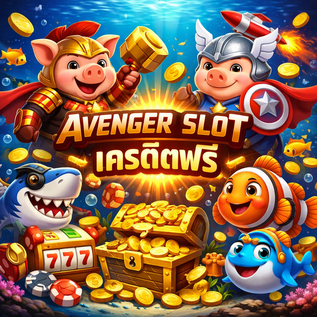 avenger slot เครดิตฟรี โปรสล็อตทดลองเล่นยอดนิยม สมัครง่าย เล่นฟรี อัปเดตล่าสุด