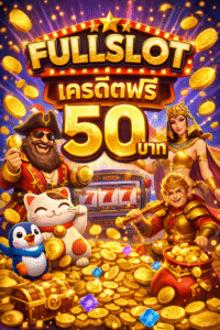 fullslot เครดิตฟรี 50 บาท โปรสล็อตยอดนิยม ทดลองเล่นฟรี ลุ้นถอนจริง อัปเดตปี 2026
