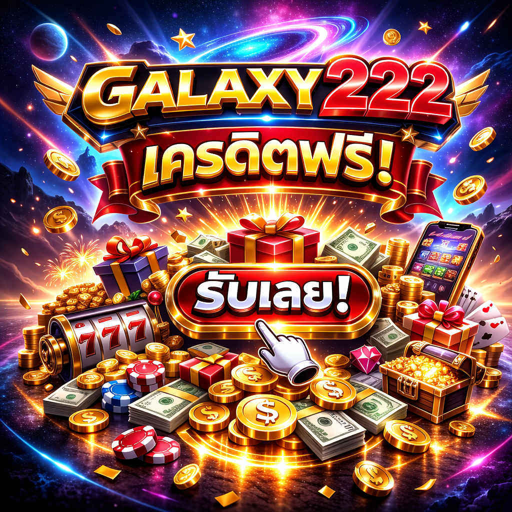 galaxy222 เครดิตฟรี โปรสล็อตสุดฮิต เล่นง่าย โบนัสแรง คู่มือเริ่มต้นสำหรับสายเกมออนไลน์ยุคใหม่