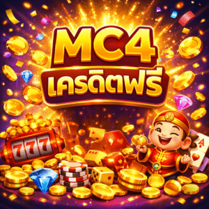 mc4 เครดิตฟรี โปรสล็อตมาแรง เล่นง่าย โบนัสจัดเต็ม มือใหม่ก็เริ่มต้นได้ทันที