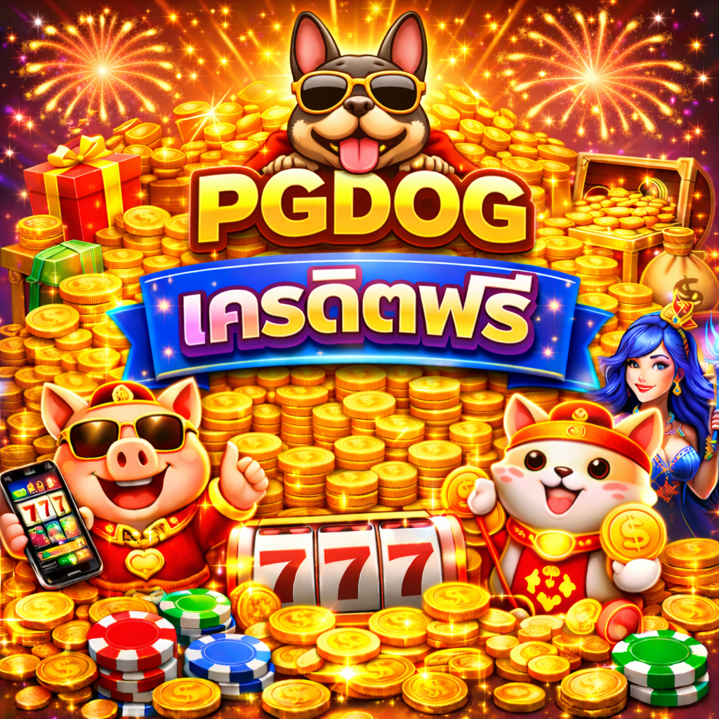 pgdog เครดิตฟรี โปรมาแรง ปี 2026 สมัครง่าย ใช้งานได้จริง ตอบโจทย์สายสล็อตยุคใหม่