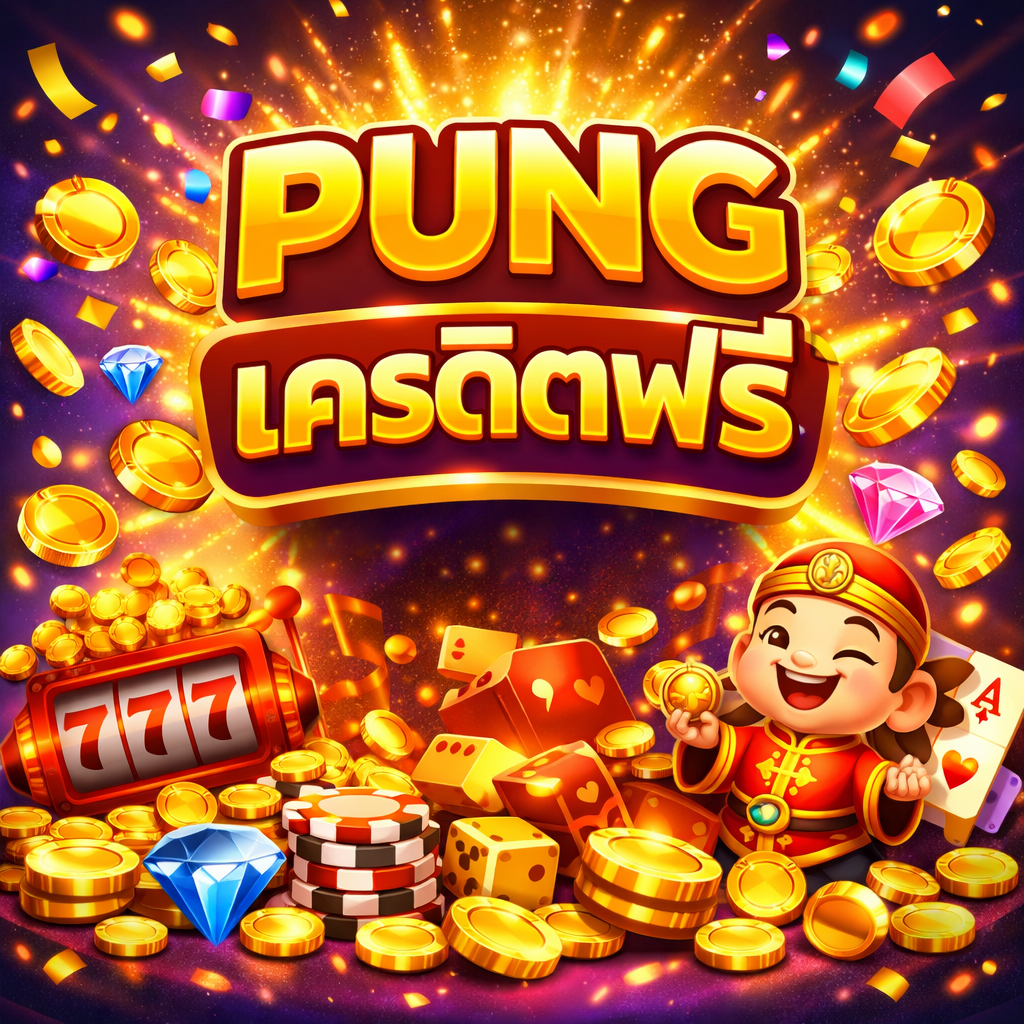 pung เครดิตฟรี โปรสล็อตมาแรง เล่นสนุก โบนัสจัดเต็ม คู่มือเริ่มต้นสำหรับนักเล่นสล็อตยุคใหม่