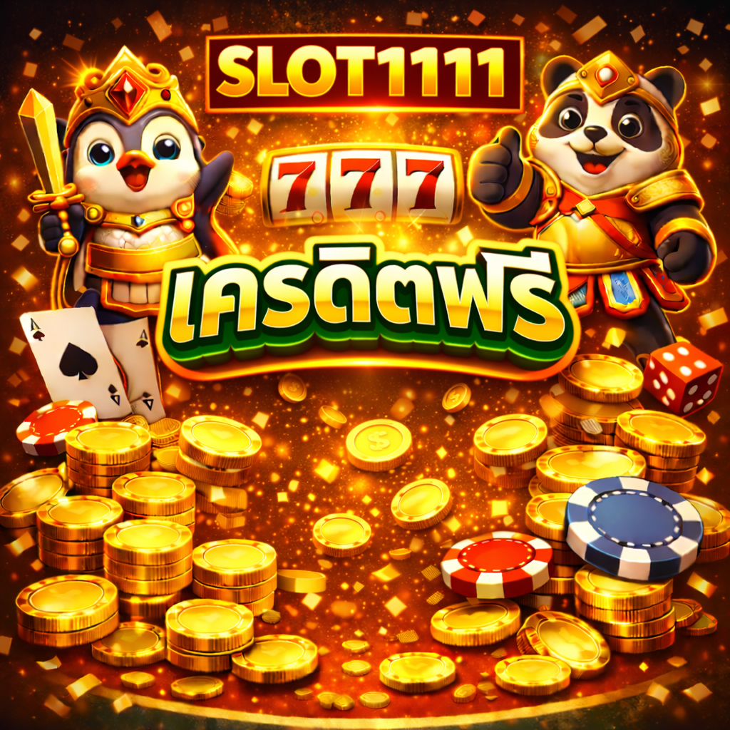slot1111 เครดิตฟรี โปรสล็อตยอดนิยม โบนัสแรง เล่นง่ายสำหรับสาย