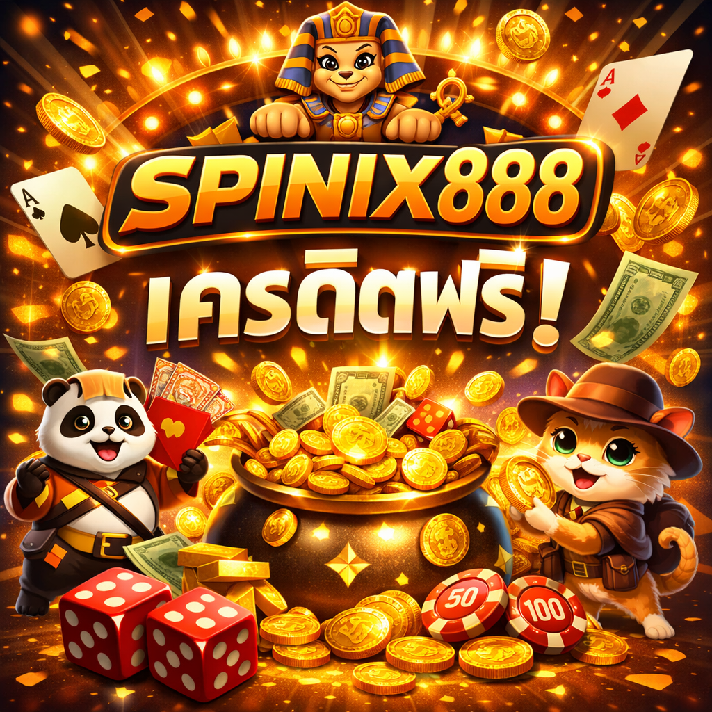 spinix888 เครดิตฟรี แจกจริง! คู่มือเล่นสล็อตยุคใหม่ ทำกำไรได้ในปี 2026