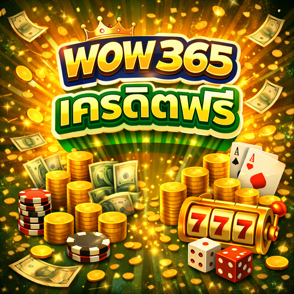 wow 365 เครดิตฟรี โปรสล็อตยอดนิยม ทดลองเล่นสล็อตฟรี สมัครง่าย
