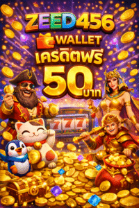 zeed456 wallet เครดิตฟรี 50 โปรสล็อตวอเลท สมัครง่าย ทดลองเล่นฟรี อัปเดตปี 2026