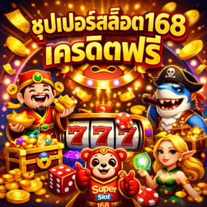 ซุปเปอร์สล็อต168 เครดิตฟรี โปรสล็อตมาแรง ทดลองเล่นฟรี ลุ้นถอนจริง อัปเดตปี 2026