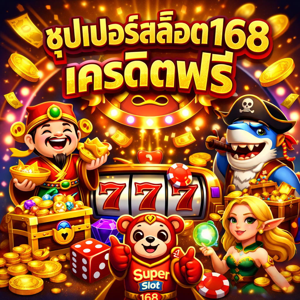 ซุปเปอร์สล็อต168 เครดิตฟรี โปรสล็อตมาแรง ทดลองเล่นฟรี ลุ้นถอนจริง อัปเดตปี 2026