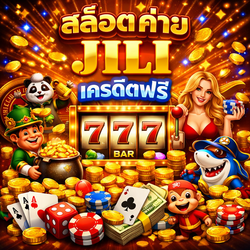สล็อต ค่าย jili เครดิตฟรี เล่นง่าย แตกไว โบนัสจัดเต็ม อัปเดต