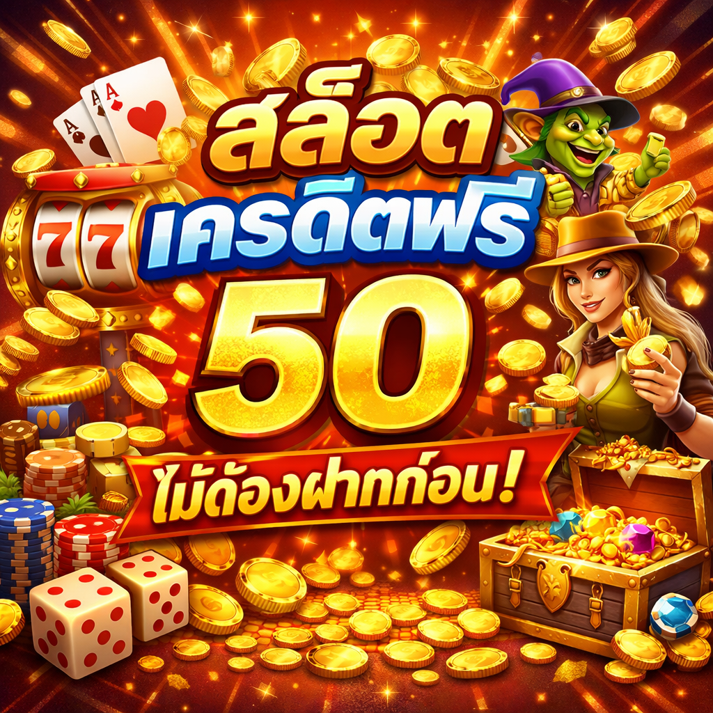 สล็อต เครดิตฟรี 50 ไม่ต้องฝากก่อน ทดลองเล่นฟรี ลุ้นถอนจริง เว็บสล็อตมาแรง 2026