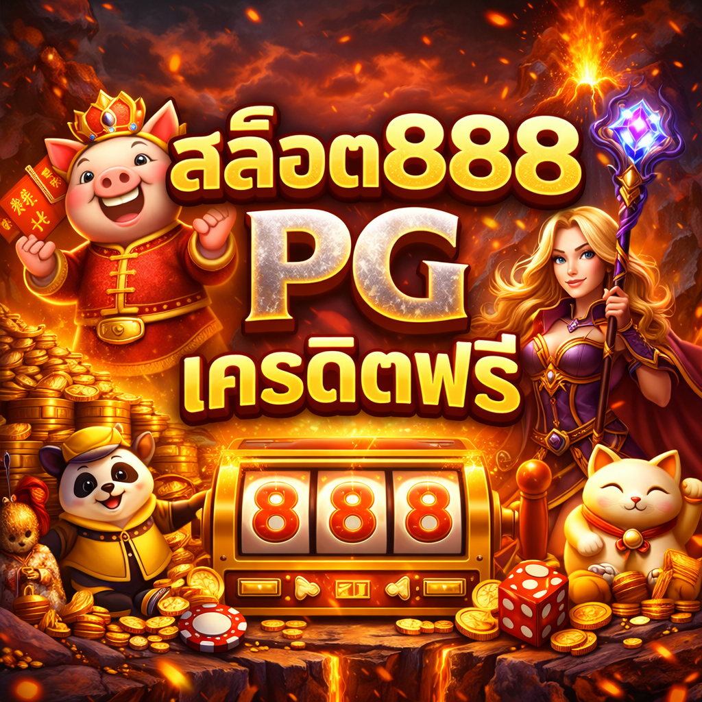 สล็อต888 PG เครดิตฟรี เว็บสล็อตยอดนิยม เล่นง่าย โบนัสจัดเต็
