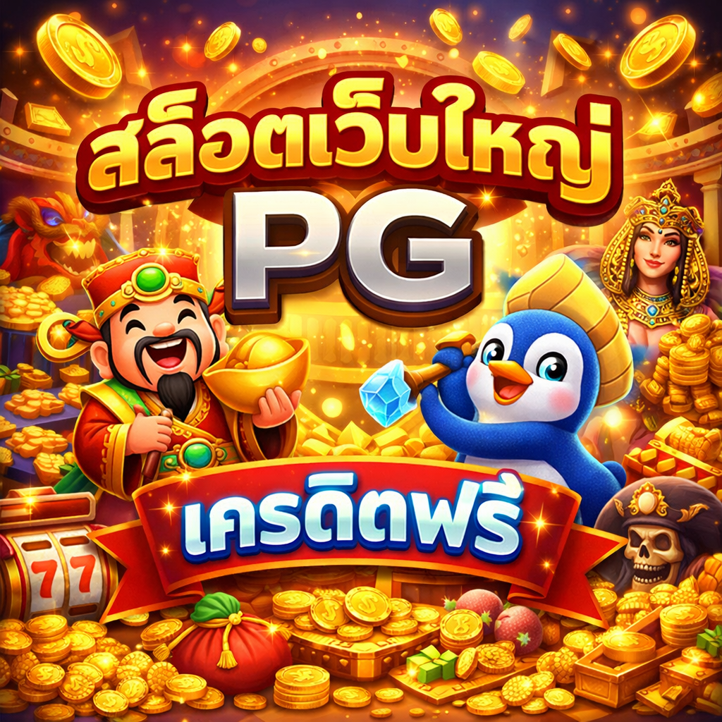 สล็อตเว็บใหญ่ pg เครดิตฟรี