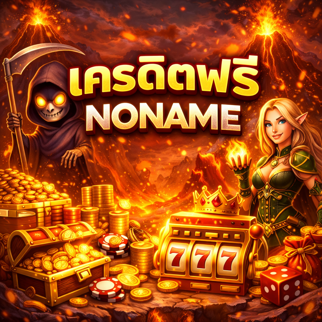 เครดิตฟรี Noname โปรสล็อตมาแรง ทดลองเล่นฟรี ไม่ต้องฝาก อัปเดตล่าสุด 2026