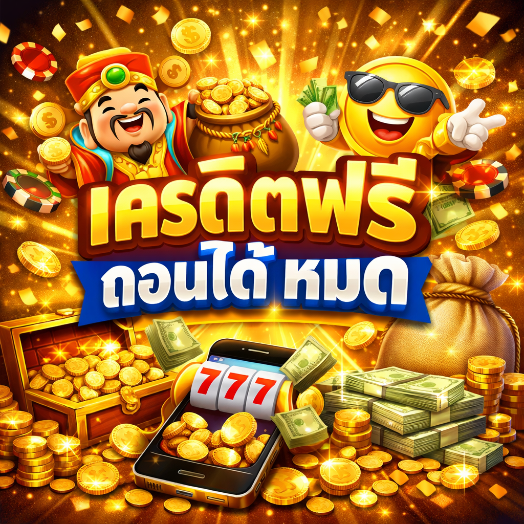 เครดิตฟรี ถอนได้ หมด