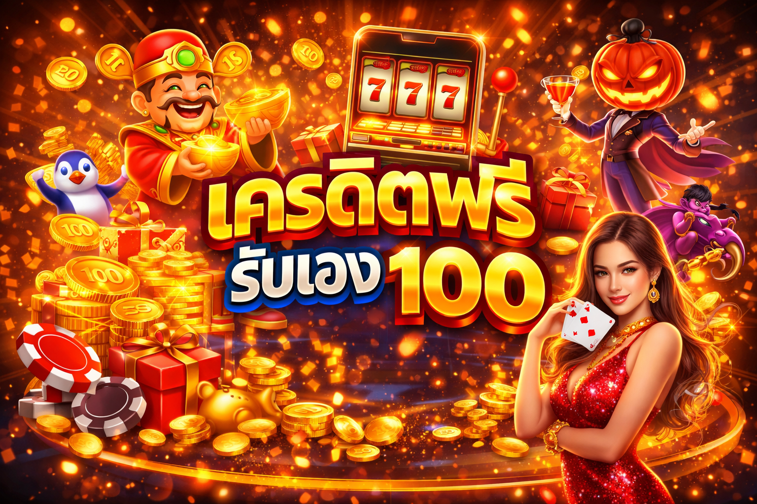 เครดิตฟรี รับเอง ล่าสุด 2026 กดรับง่าย เล่นได้เงินจริง ไม่ต้องรอ