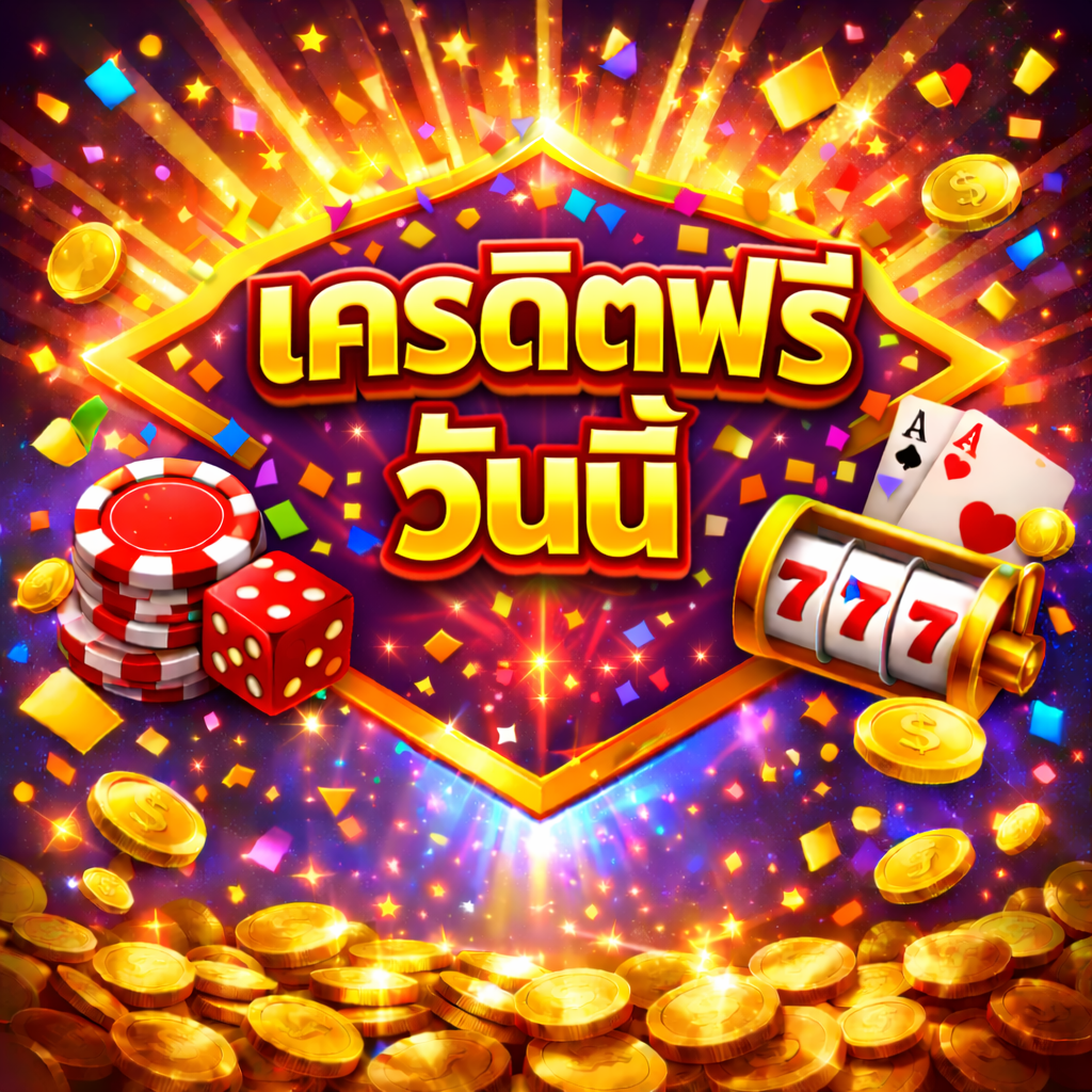 เครดิตฟรี วันนี้ โปรสล็อตใหม่ล่าสุด ทดลองเล่นสล็อตฟรี เล่นง่ายบนมือถือ