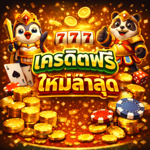 เครดิตฟรี ใหม่ล่าสุด โปรสล็อตมาแรง เล่นง่าย โบนัสจัดเต็มสำหรับนักล่าเครดิต