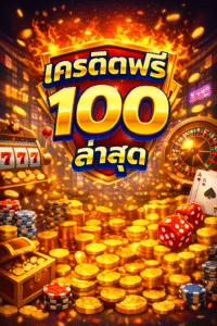 เครดิตฟรี100ล่าสุด โปรสล็อตมาแรง สมัครง่าย ไม่ต้องฝาก ทดลองเล่นสล็อตฟรี