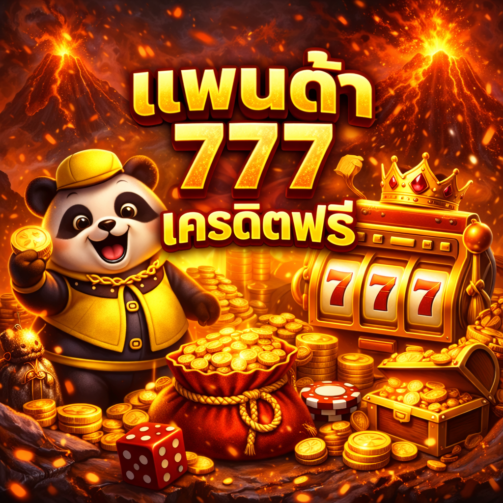 แพนด้า 777 เครดิตฟรี สล็อตยอดนิยม เล่นง่าย โบนัสจัดเต็ม แตกไว อัปเดตล่าสุด 2026