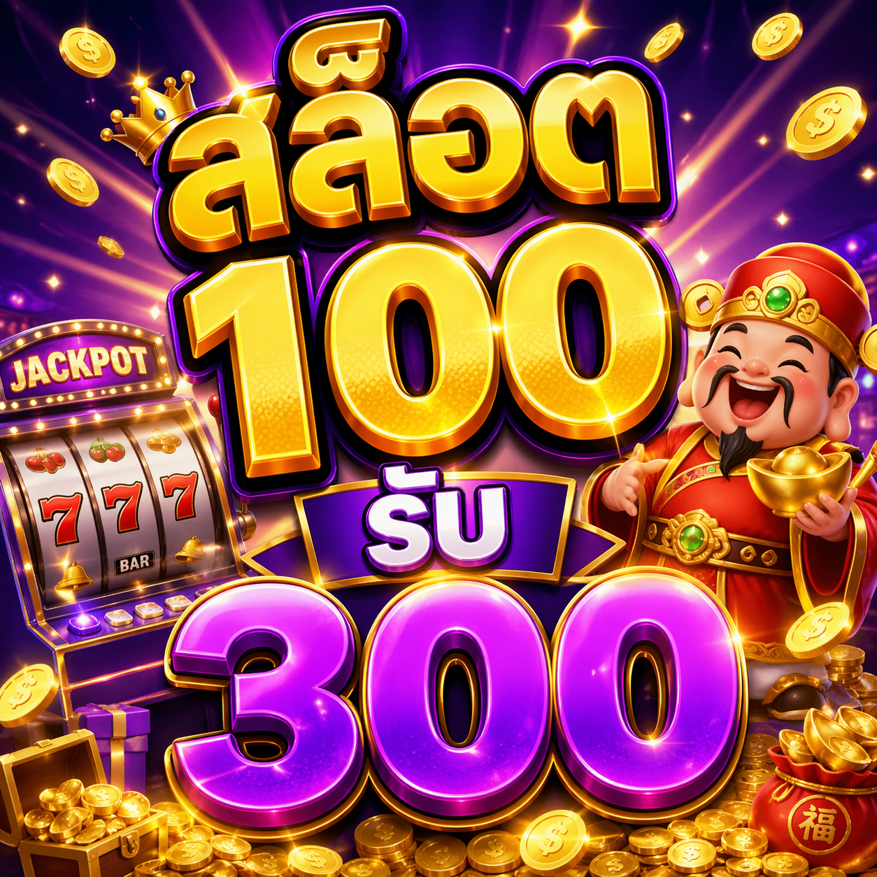 สล็อต100รับ300