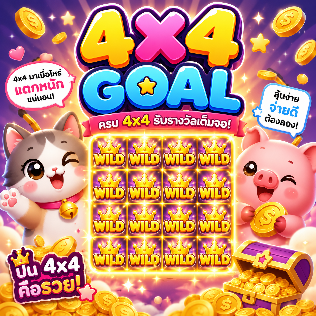 4x4 goal สล็อต
