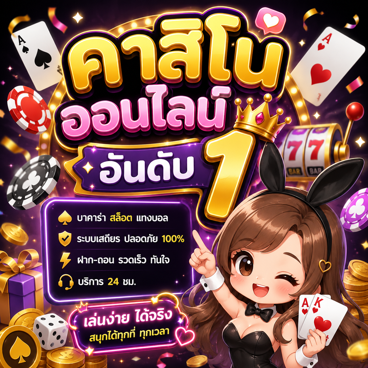 คาสิโนออนไลน์อันดับ1