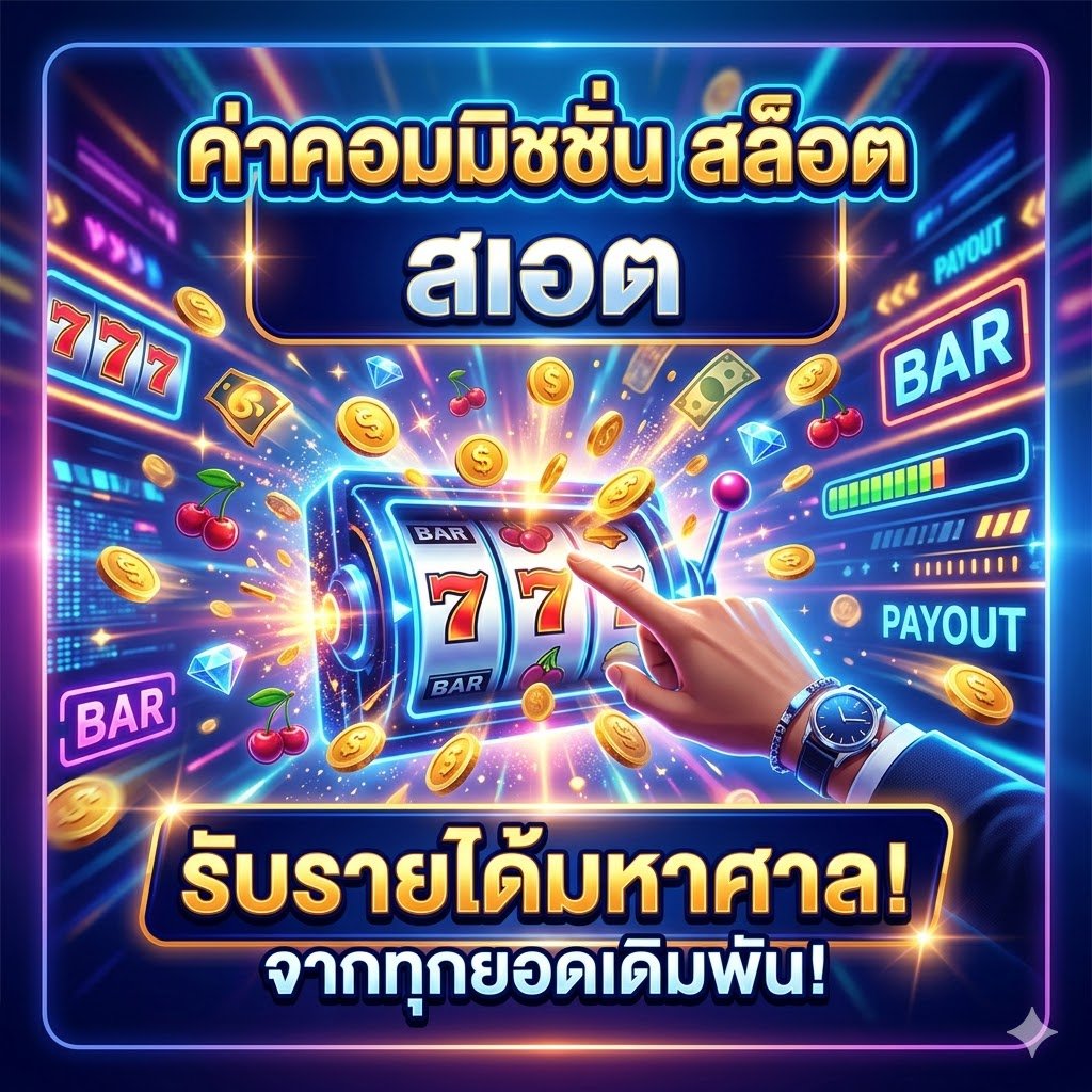 ค่าคอมมิชชั่น สล็อต