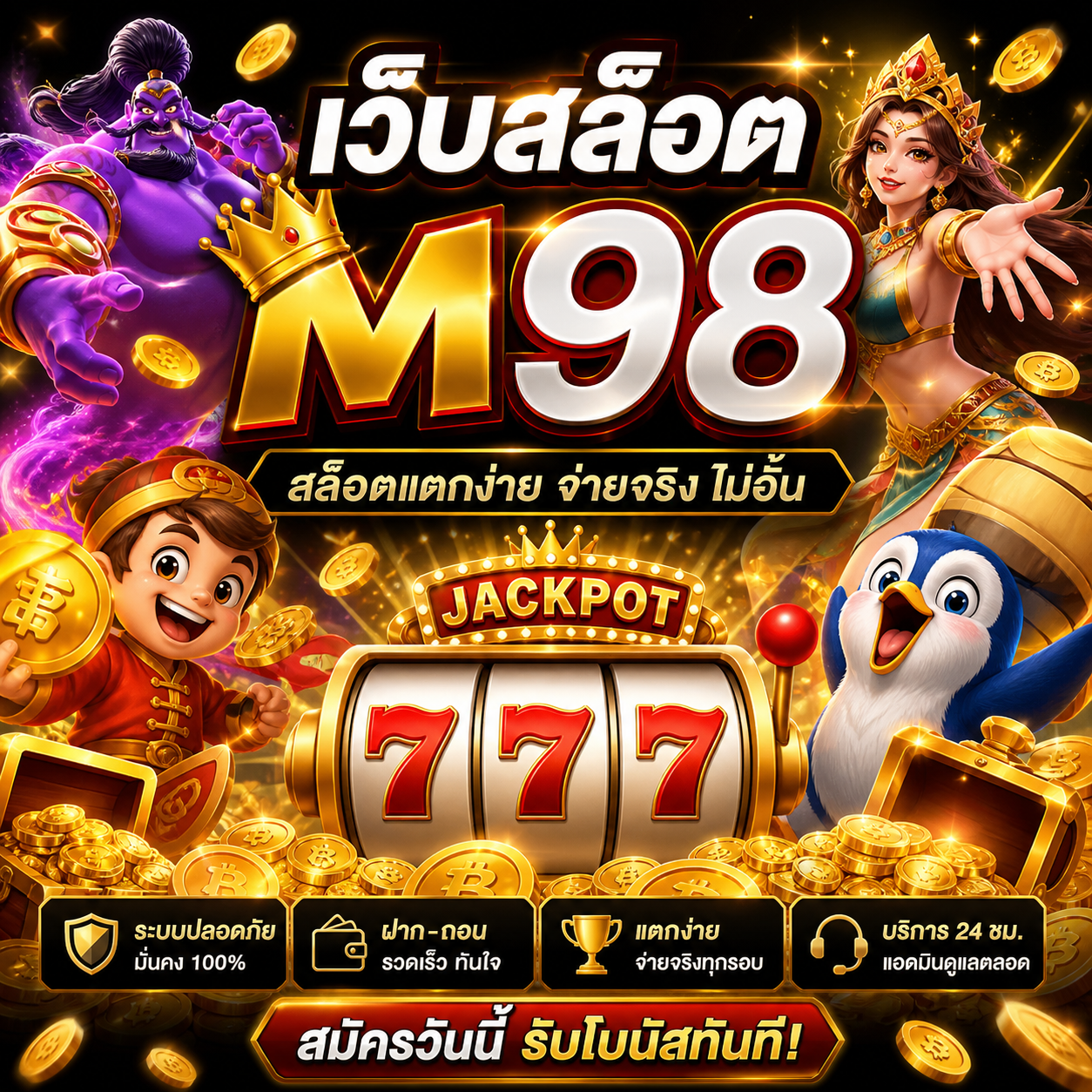 เว็บ สล็อต m98