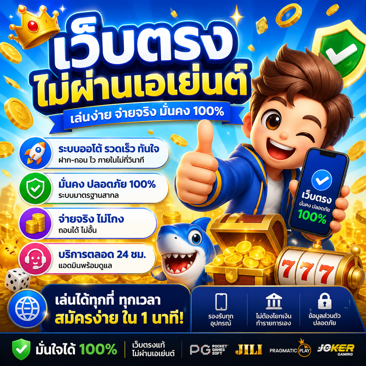 เว็บตรงไม่ผ่านเอเย่นต์