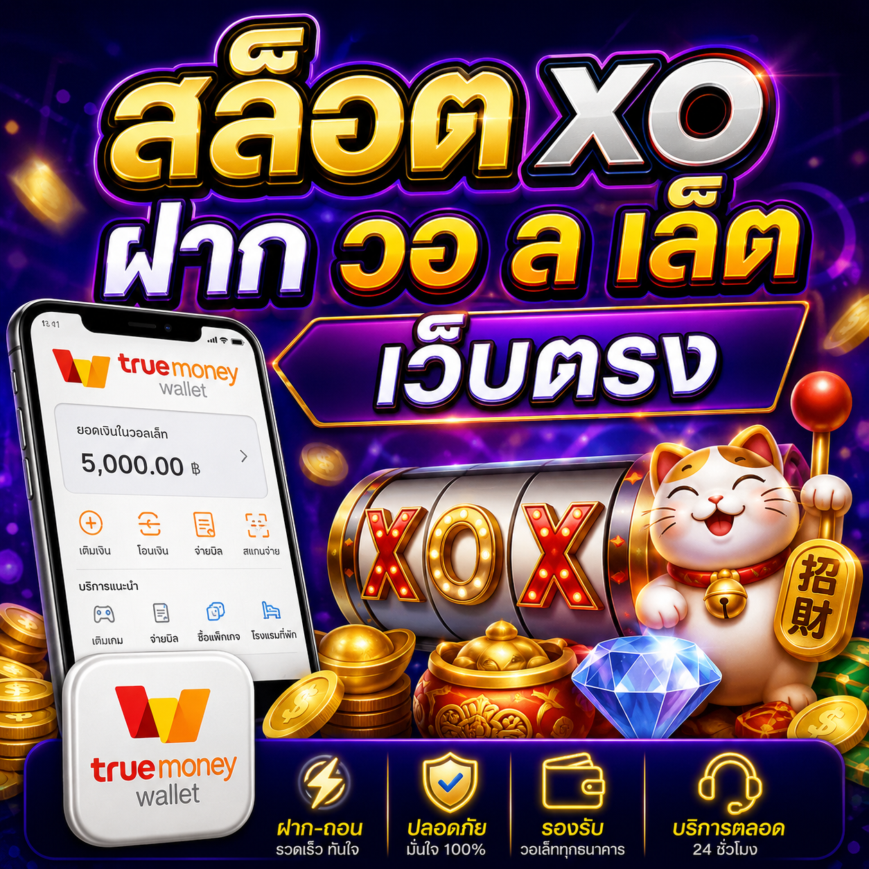 สล็อต xo ฝาก วอ ล เล็ ต เว็บตรง ระบบชำระเงินดิจิทัลในยุคใหม่